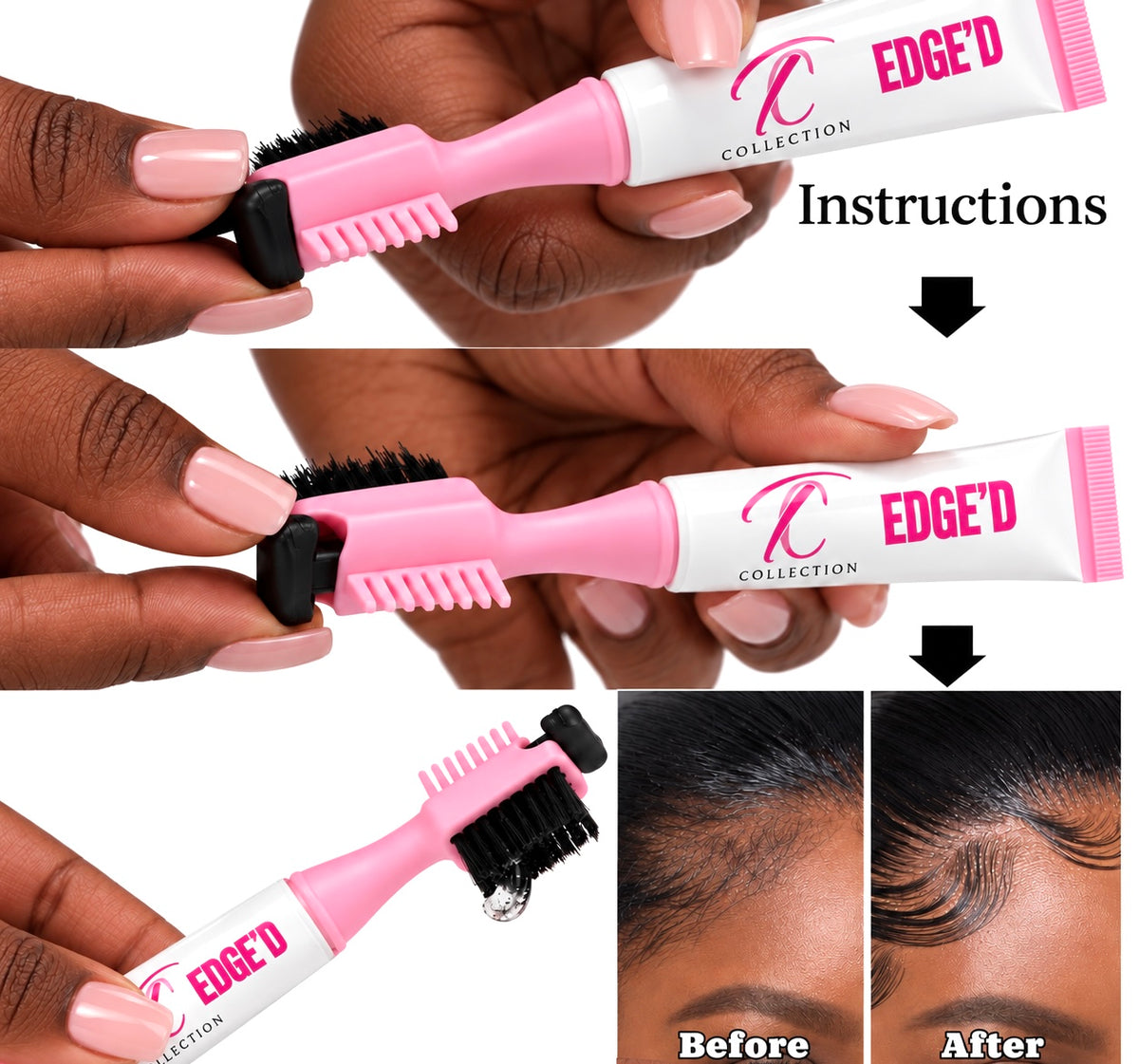 Edge’d “Regular Hold” 2pack