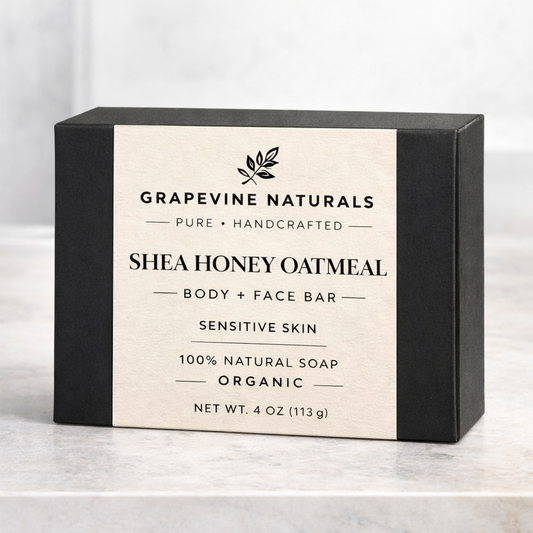 Shea Honey Oatmeal Bar soap by Tiara's Crown Collection