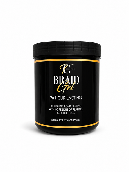 Braid Gel for braids and protective styles by Tiara's Crown Collection, additional view