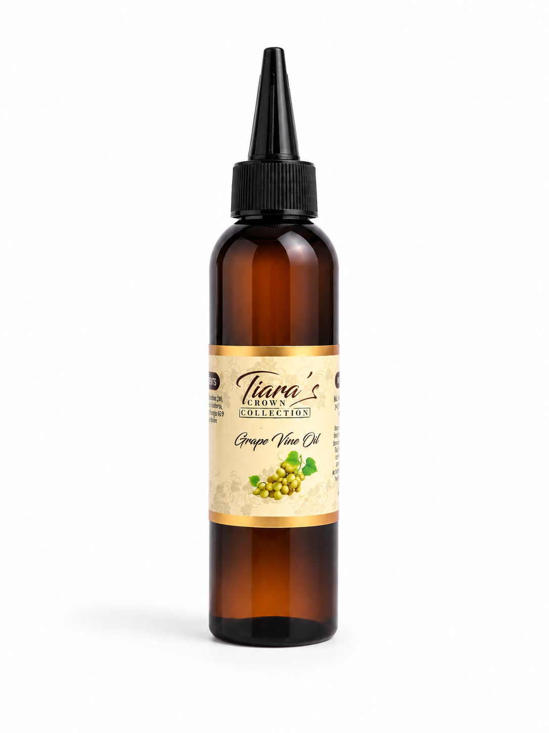 Grapevine Oil bottle by Tiara's Crown Collection, additional product image